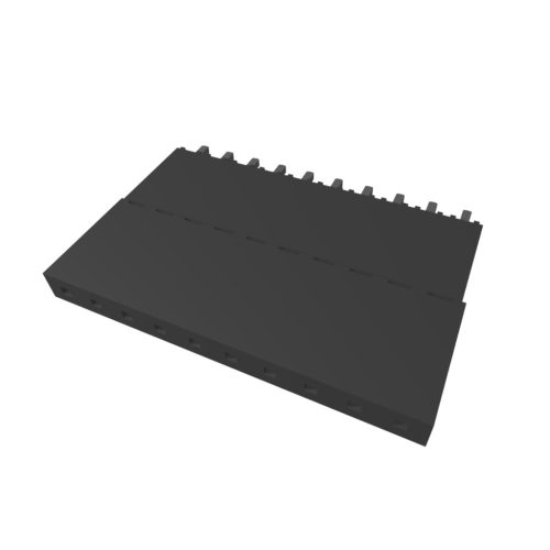 ESQ-110-33-G-S - tüskesor aljzat, 10-pólus NYÁK-ba, ónozott - SAMTEC