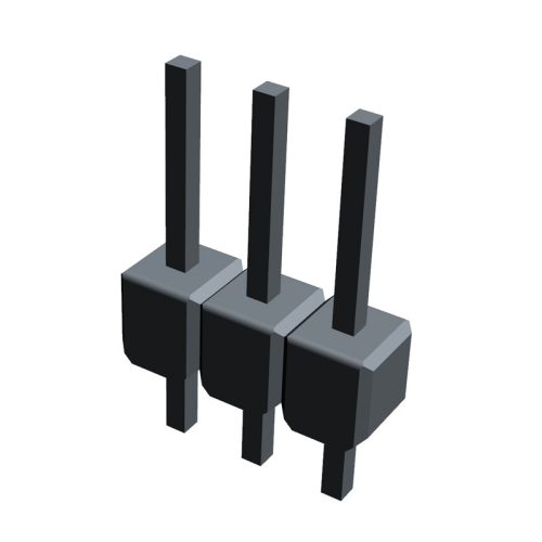 826647-3 - tüskesor, 3-pólus, egyenes, 2.54mm - TE CONNECTIVITY