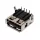 USB-A-S-RA - USB-A aljzat 90° NYÁK-ba - ADAM TECH