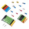 Heat shrink tubing and cable lug set in box, 678 pcs. - NONAME - -