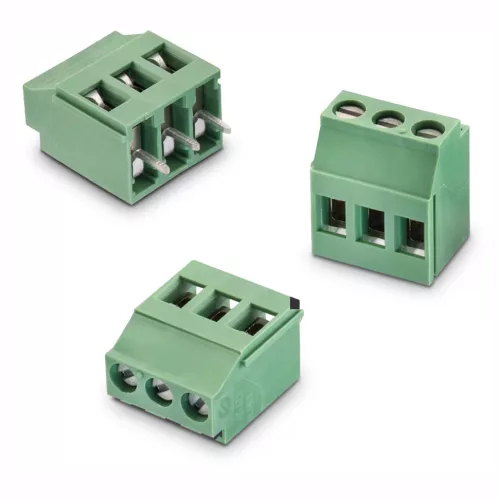 691236510003 - NYÁK-os sorkapocs 3-pólusú RM=5.08mm zöld - WÜRTH