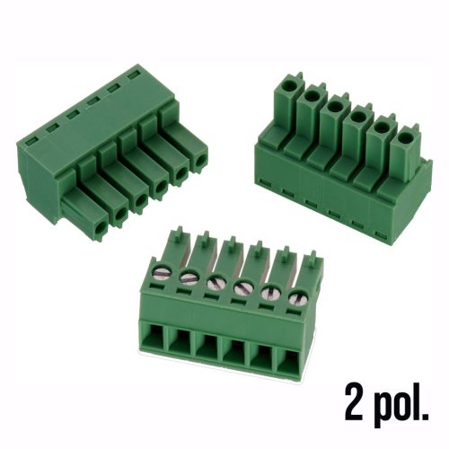 691361300002 - sorkapocs 2-pólusú lengő aljzat RM1.5 (3,81mm) MRT9 P3,81/3-típushoz - WÜRTH