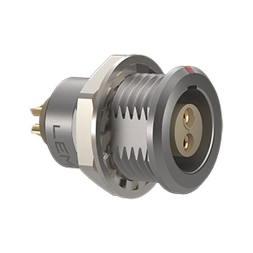 EGG.1B.302.CLL - Csatlakozó, 2-pólusú szerelhető aljzat - LEMO