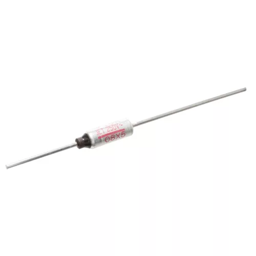 SF214E - hőbiztosíték, 216°C Imax=10A, d=4x12mm (214 +1/-3 C°) 250V AC - NEC KANSAI
