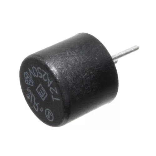 887.016 - 0.8A lassú olvadóbiztosíték, beforrasztható, hengeres - ESKA