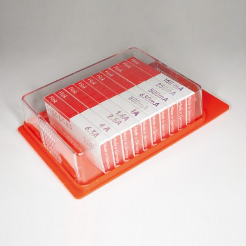 F120.900 - F 160mA-6,3A 10-típus, gyors kioldású olvadóbiztosíték szet - ESKA