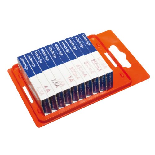 M121.800 - M 160mA-6,3A 10-típus, normál kioldású olvadóbiztosíték szet - ESKA