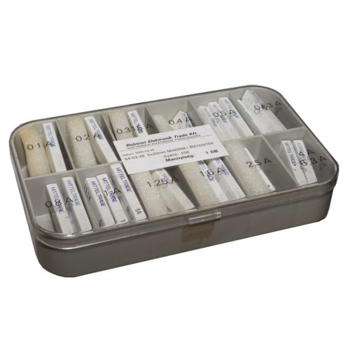 M521.800 - M 100mA-6,3A 13-típus, normál kioldású olvadóbiztosíték szet - ESKA