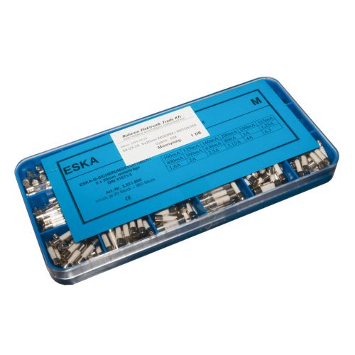 ME3521.800 - M 100mA-6,3A 18-típus, normál kioldású olvadóbiztosíték szet - ESKA