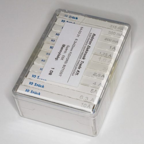 6.3x32mm (F) biztosíték sor - ESKA - F632.800