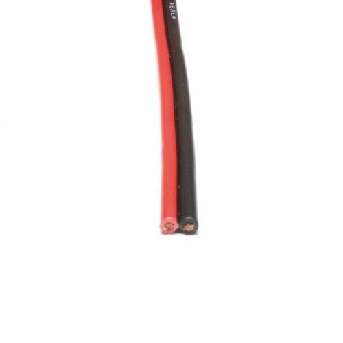 Hangszóró vezeték 2 X 0,75 mm piros/fekete