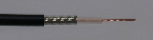 Koax kábel RG174/AU - PRO-POWER - RG174/AU100m