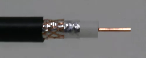 Coaxial Cable RG 6-32/BK