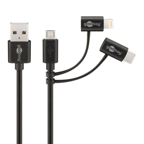 USB Combo cable Set 4-way 1m - GOOBAY - 38809