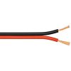Hangszóró vezeték 2 X 1,5 mm piros/fekete - GOOBAY - 15084