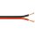Hangszóró vezeték 2 X 1,5 mm piros/fekete - GOOBAY - 15084