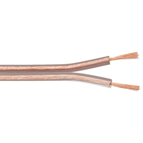HI-FI hangszóró vezeték 2 X 2,5 mm²  transzparens - GOOBAY - 15020