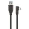 USB-C 90° to USB-A 3.0 Cable 1m - GOOBAY - 66501