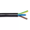 H 05VV-V 3X1 fekete - H05VV3X100SW