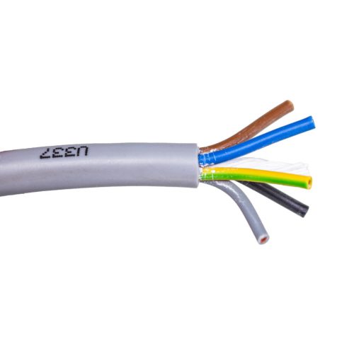 H 05VV-F 5X1 szürke - LAPPKABEL - 00100444