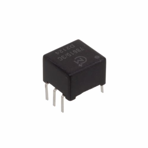 78615/3C - Ferritmagos impulzus trafó, 1:1, fekvő, közép kivezetés, induktivitás - MURATA