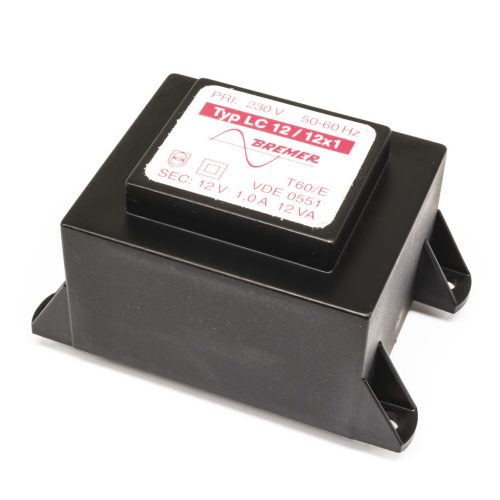 541.12 - 12V / 1A 12VA transzformátor - BREMER