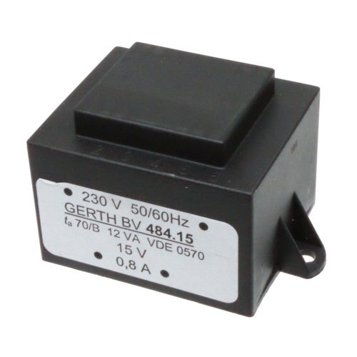 482.60.2 - 2 x 30V / 0.2A 12VA transzformátor - GERTH