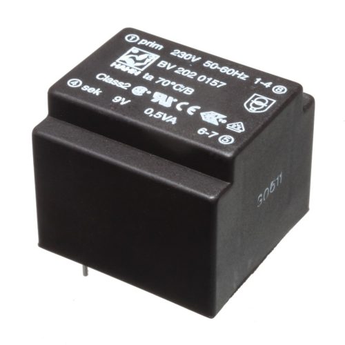 BV2020154 - 6V / 83,3mA 0,5VA transzformátor - HAHN