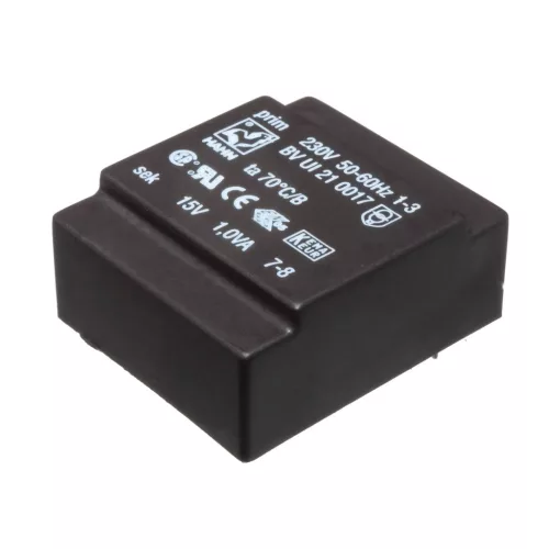 BVUI210011 - 3V / 333mA 1VA ,FLAT-type transzformátor - HAHN