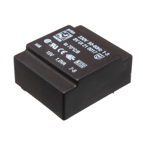 BVUI210012 - 6V / 166mA 1VA ,FLAT-type transzformátor - HAHN