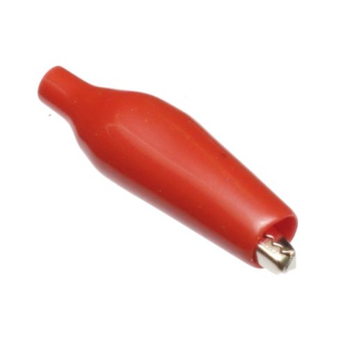 Crocodile Clip Közepes Red