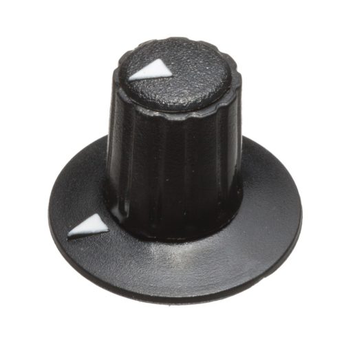 Forgatógomb FP 14 fekete - NONAME