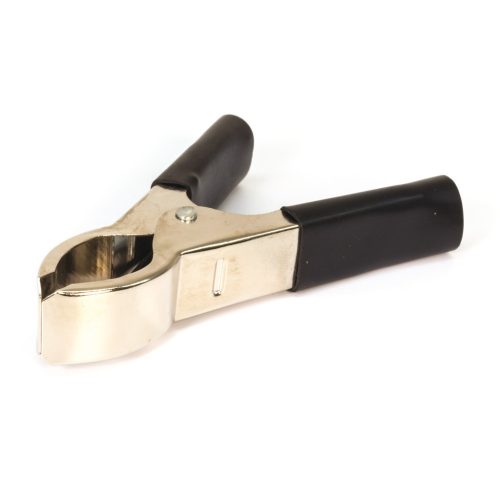 Krokodilklemme für Batterie Schwarz