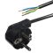   Power Cord 2m 3x0,75mm² with Plug CEE 7/7 90° - WAGN - 3001108
