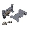 SUB-D09-D09 Gehäuse Metallisiert