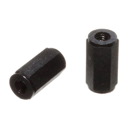 ABP255010 - műanyag távtartó M2,5 L=10mm anya/anya - FISCHER ELEKTRONIK