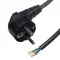 Hálózati kábel 2m 3x0.75mm² dugóval CEE 7/7 90°