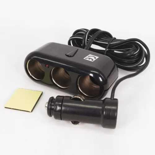 Szivargyújtó 3x elosztó