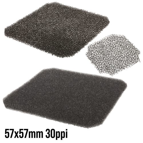 60x60mm ventilátor kerethez 30ppi (pórus/inch) szivacs betét - NONAME