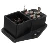 4304.6087 - beépíthető hálózati dugó, + biztosíték foglalat és kapcsoló FASTON 250V/6,3A - SCHURTER