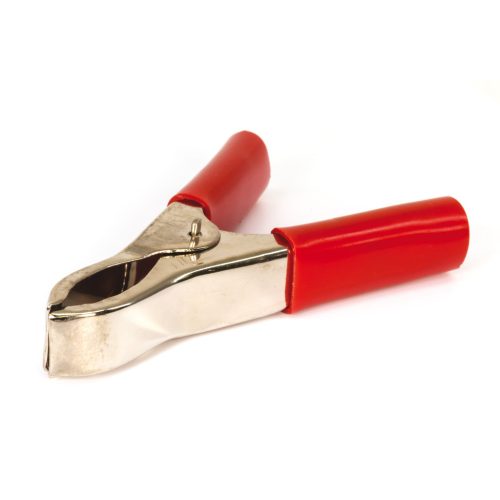 Krokodilklemme für Batterie Rot T-631
