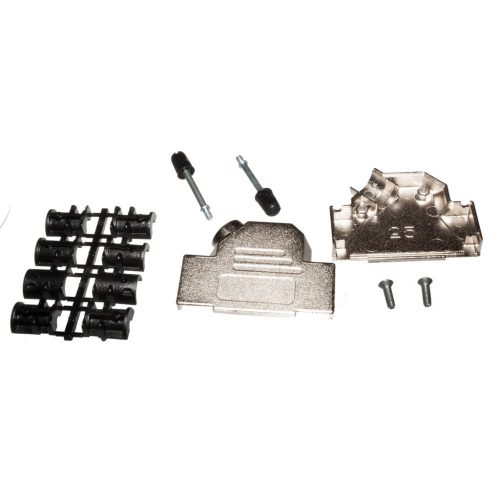 SUB-D25-45 Metall Gehäuse mit Schrauben - ASSMANN - AMET-25-RS-45