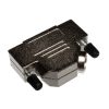 SUB-D25-45 Metall Gehäuse mit Schrauben - ASSMANN - AMET-25-RS-45