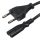 Netzkabel Europlug 1.5A 1.5m 2x0.5