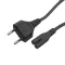 Power Cord Europlug 2.5A 3m 2x0.75