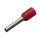 Aderendhülsen 1.0mm² Isoliert-Rot - VOGT - 470308