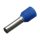 Aderendhülsen 2.5mm² Isoliert-Blau - VOGT - 460508