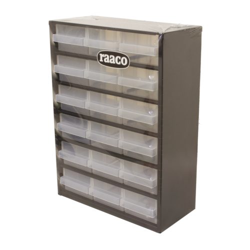 Aufbewahrungsboxen 18/Schwarz - RAACO - 132022