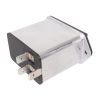 DD12.1121.111 - hálózati csatlakozó dugó, beépíthető, 250V/8(10)A, bizt. ház fedő: 4301-1401 - SCHURTER