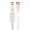 Koaxial Cable Assembly SAT w. F-connectors 10m - GOOBAY - 67298